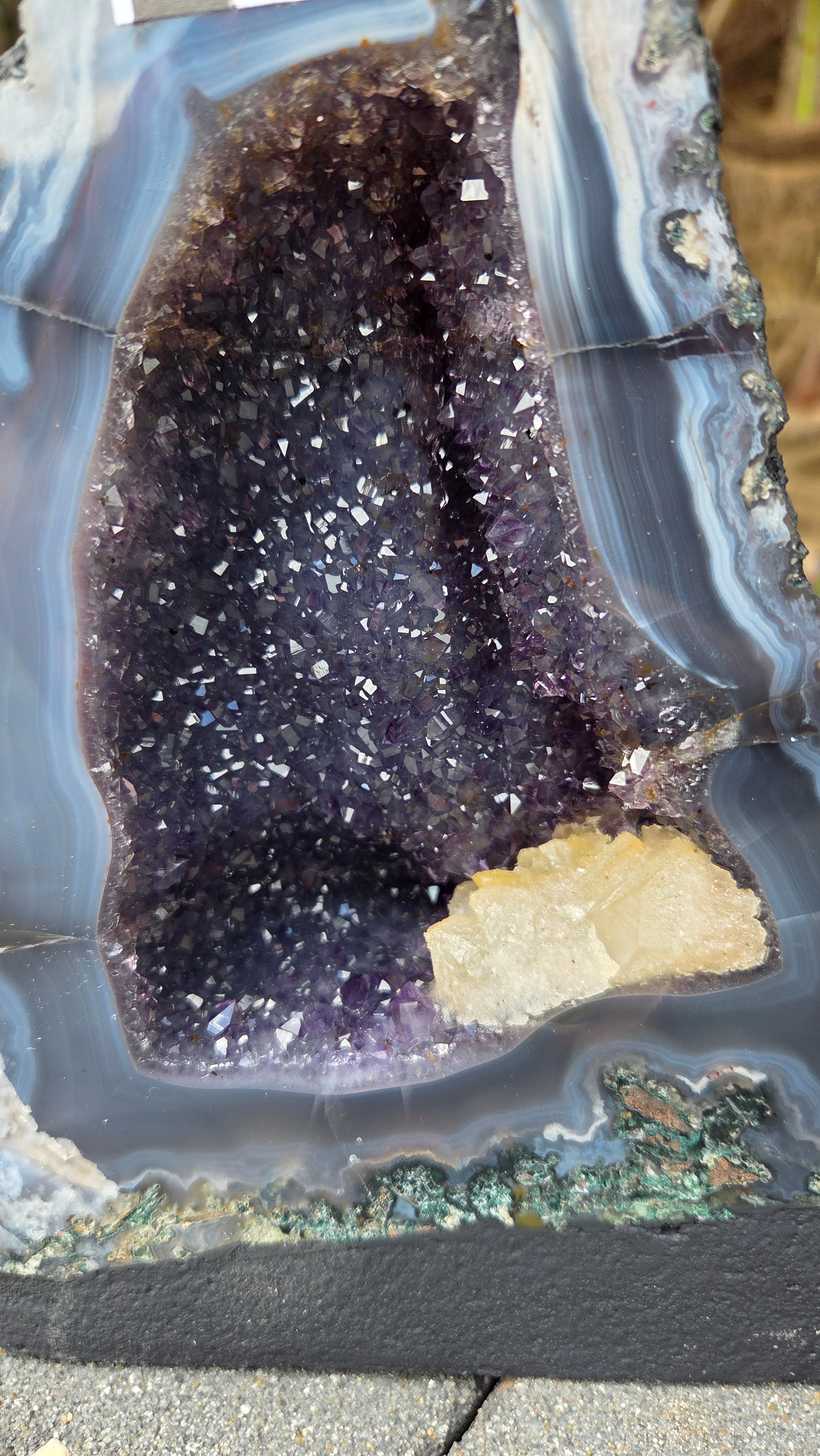 Amethist geode