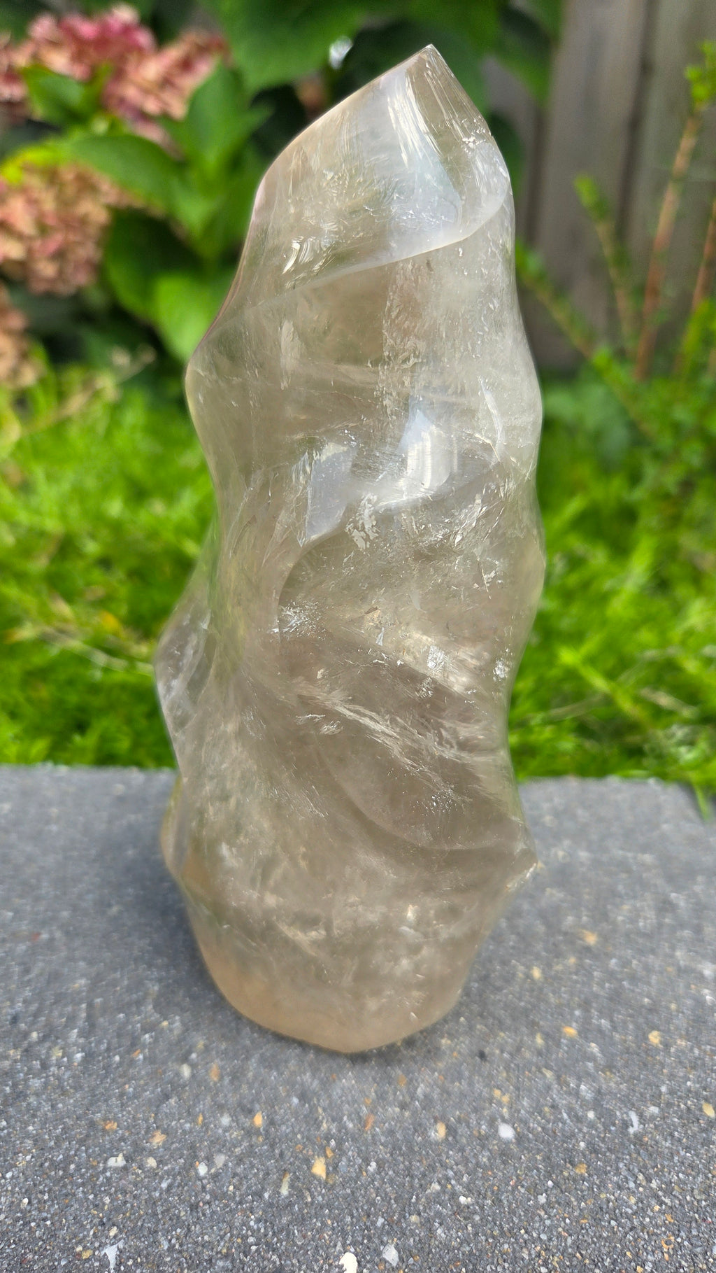 XL bergkristal vlam
