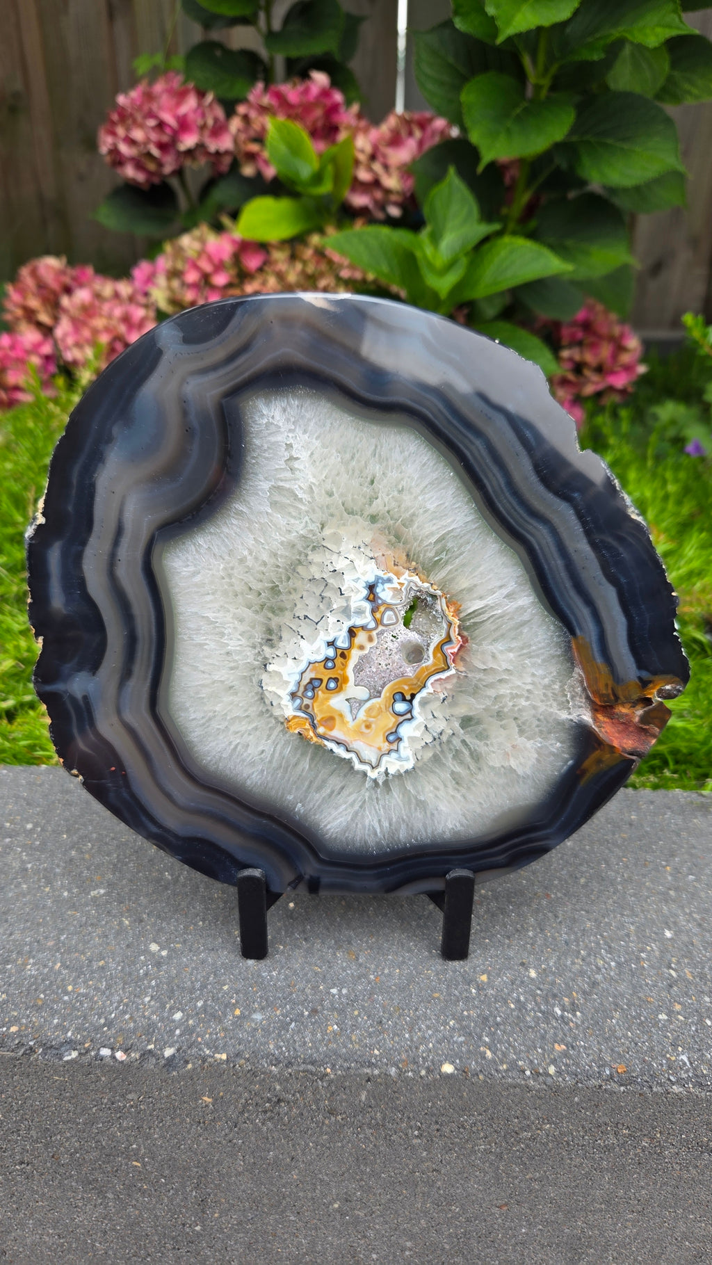 Unieke agaat slab