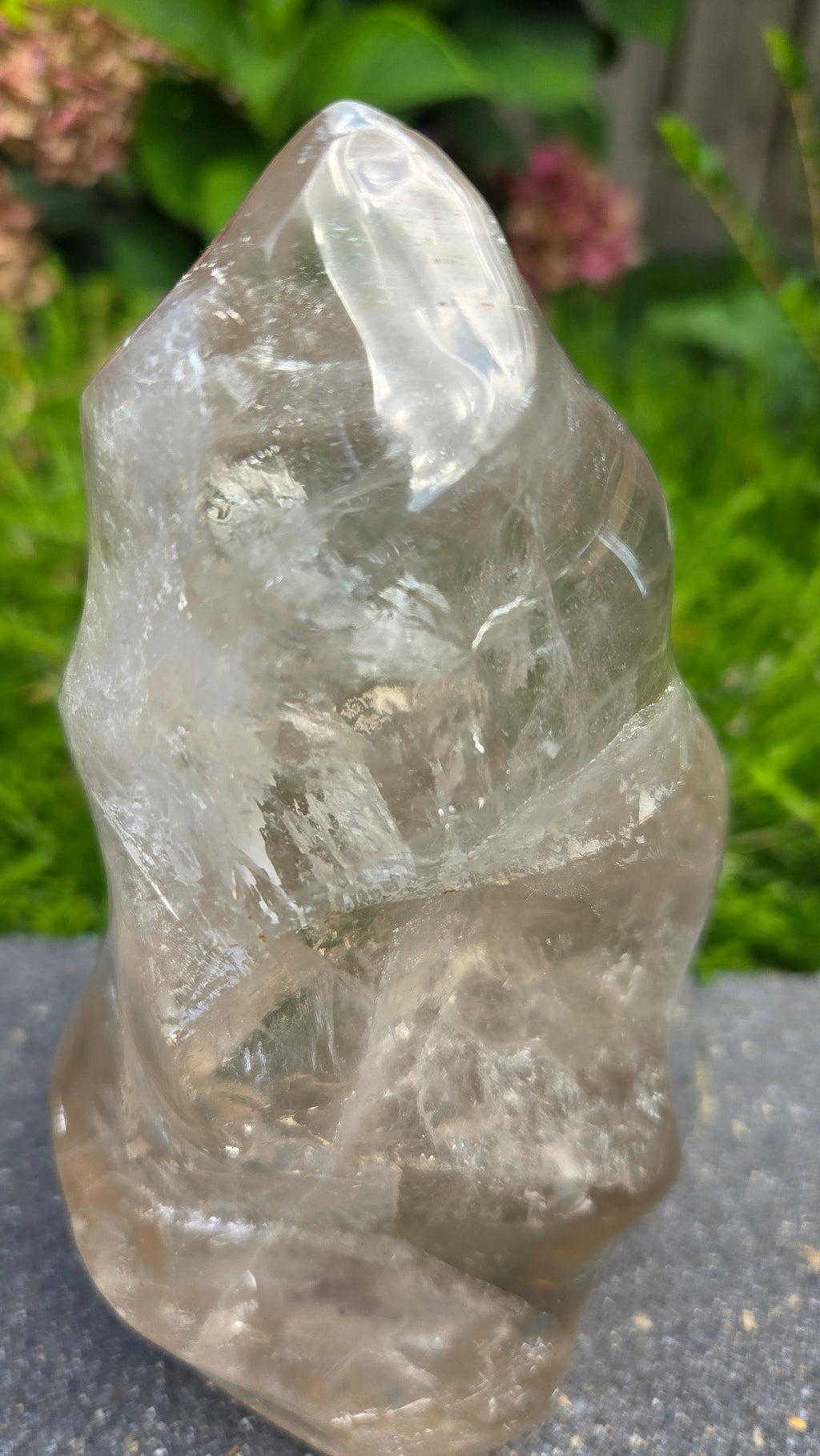 XL bergkristal vlam