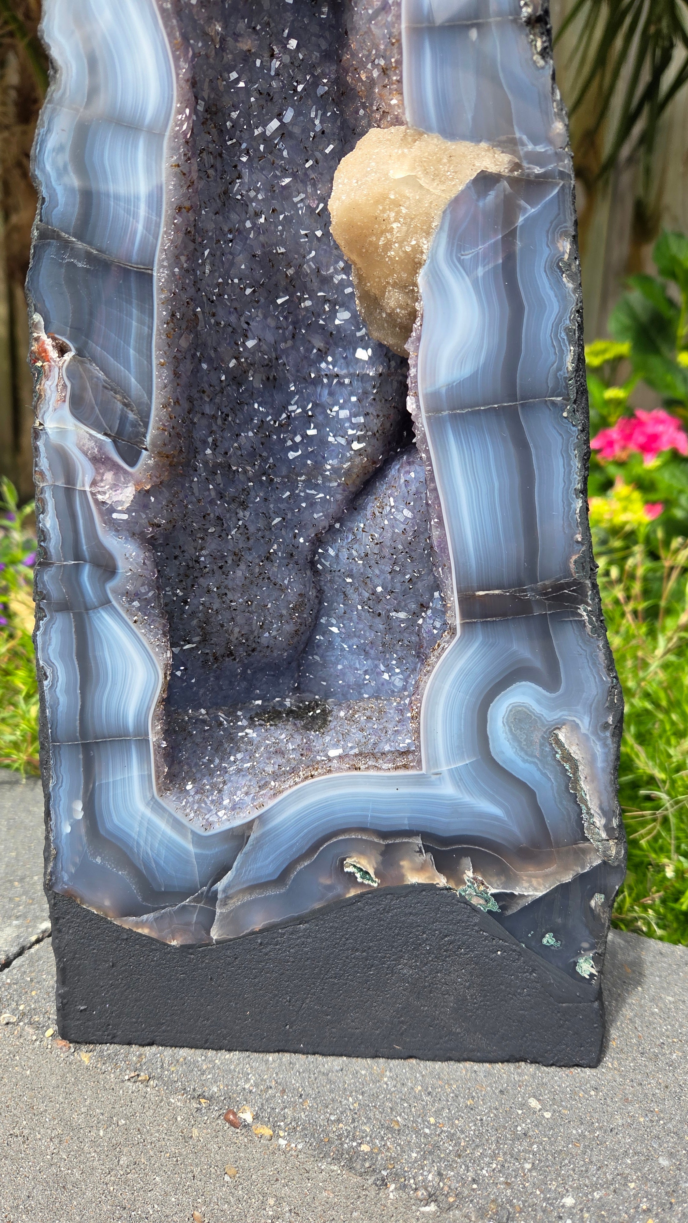 Prachtige amethist geode Brazilië