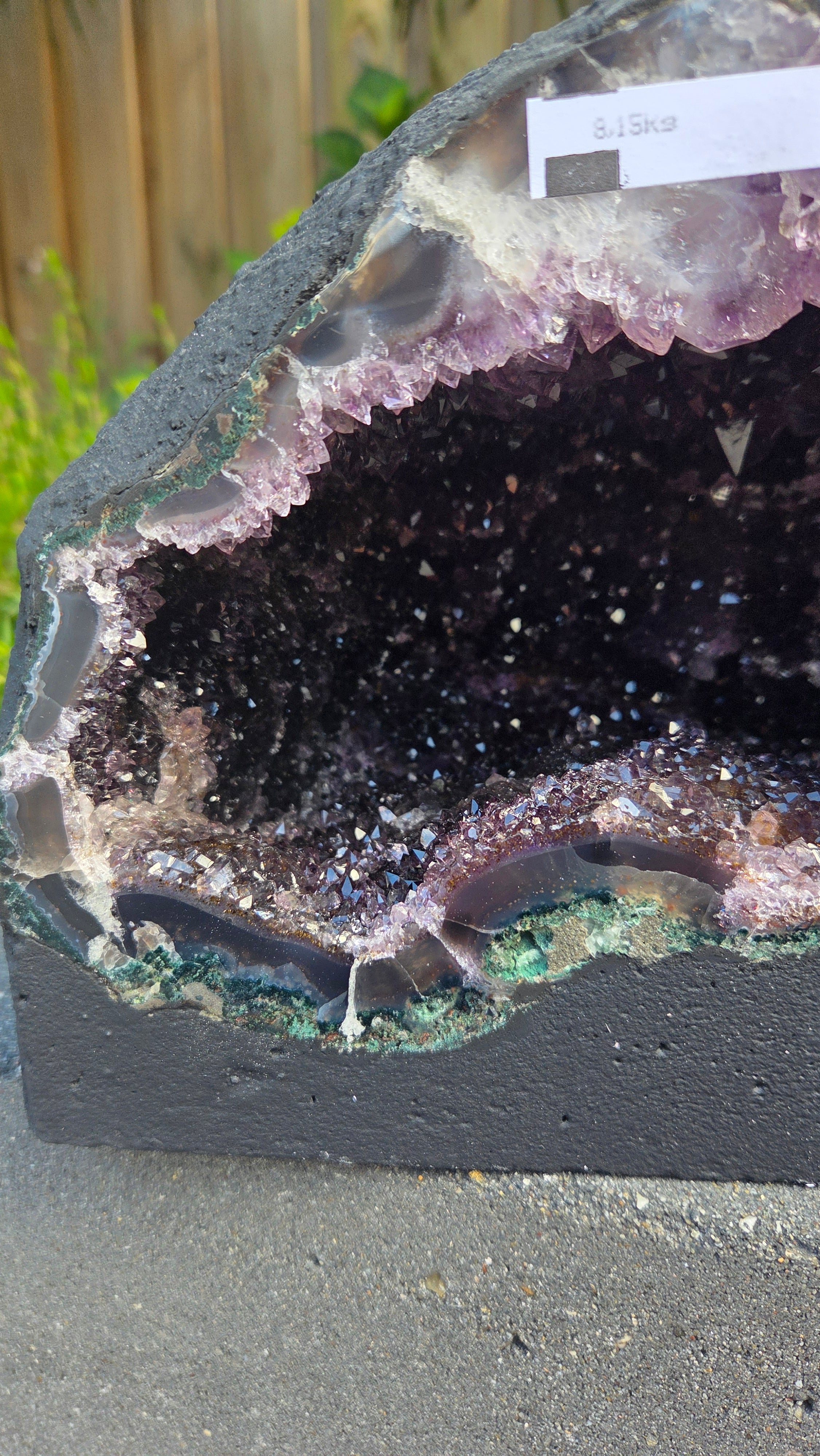 Amethist geode