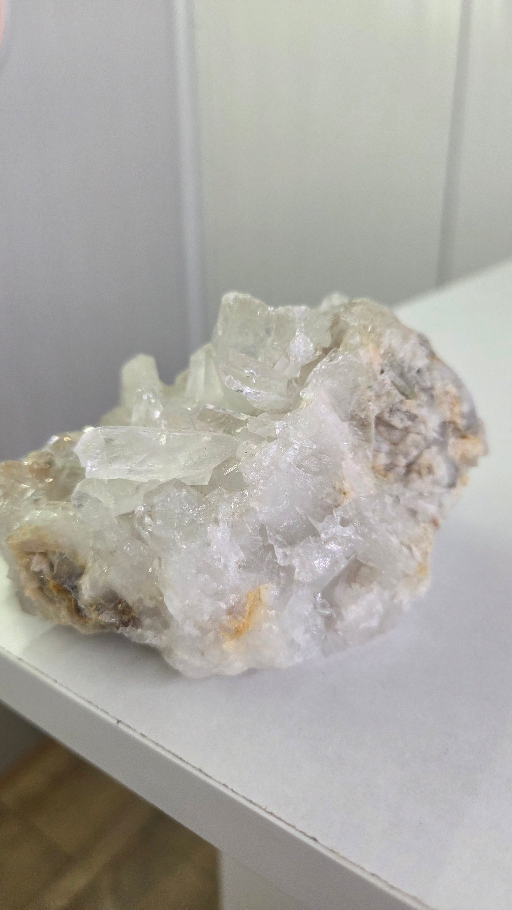 Bergkristal cluster uniek