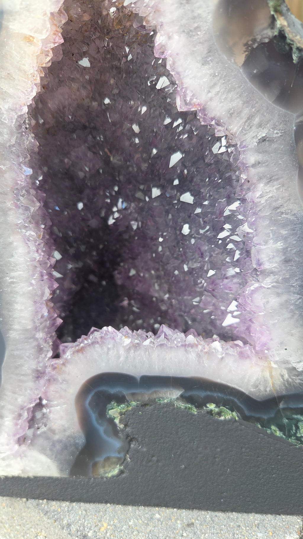 Amethist geode