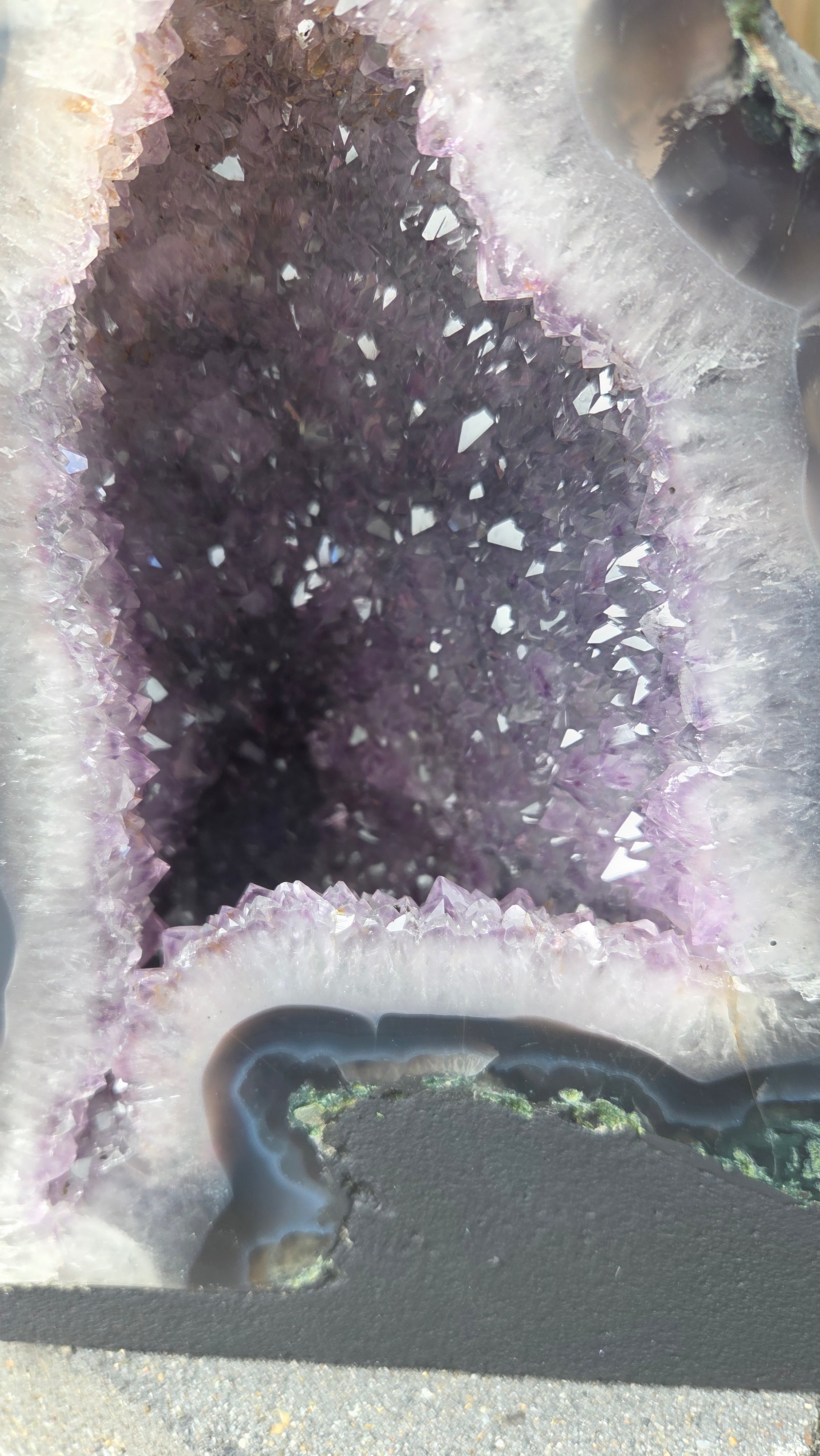 Amethist geode