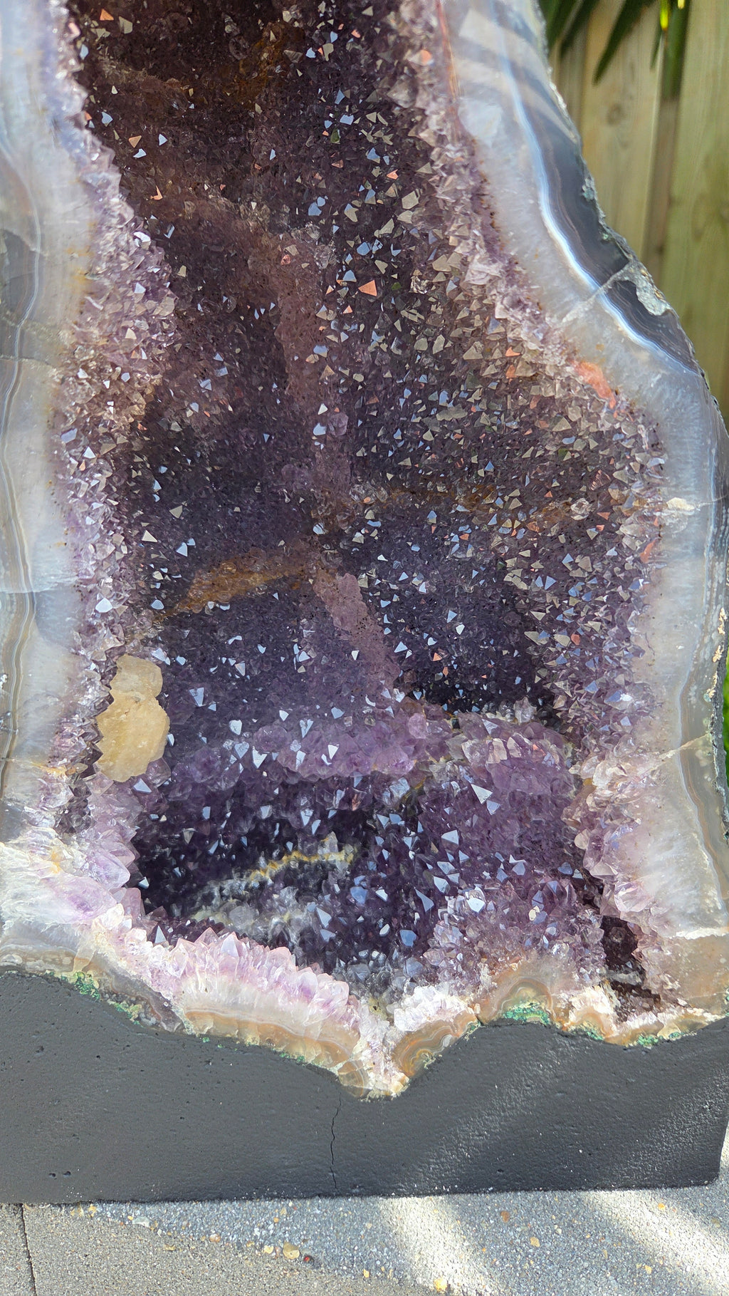 Prachtige amethist geode