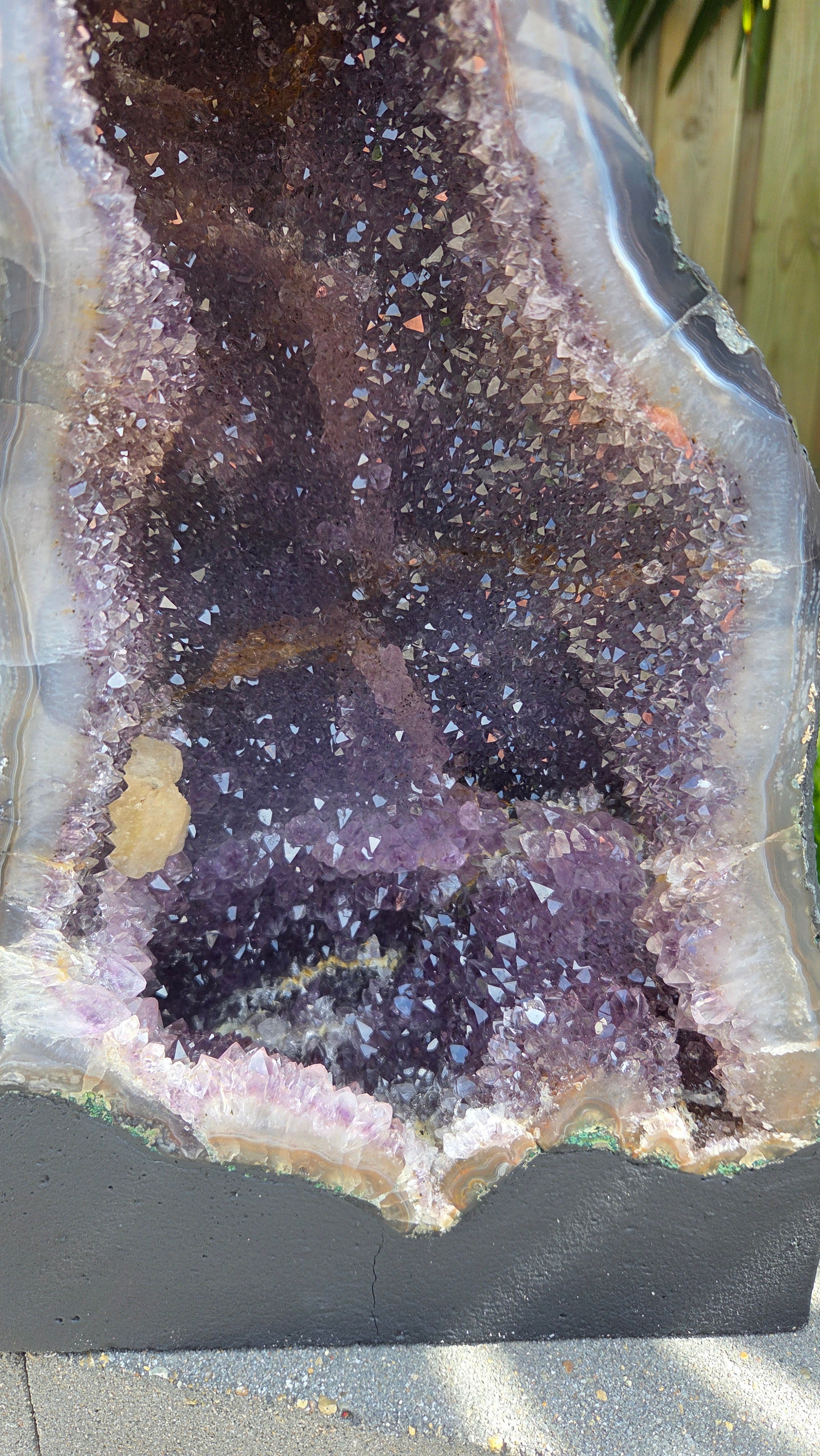 Prachtige amethist geode