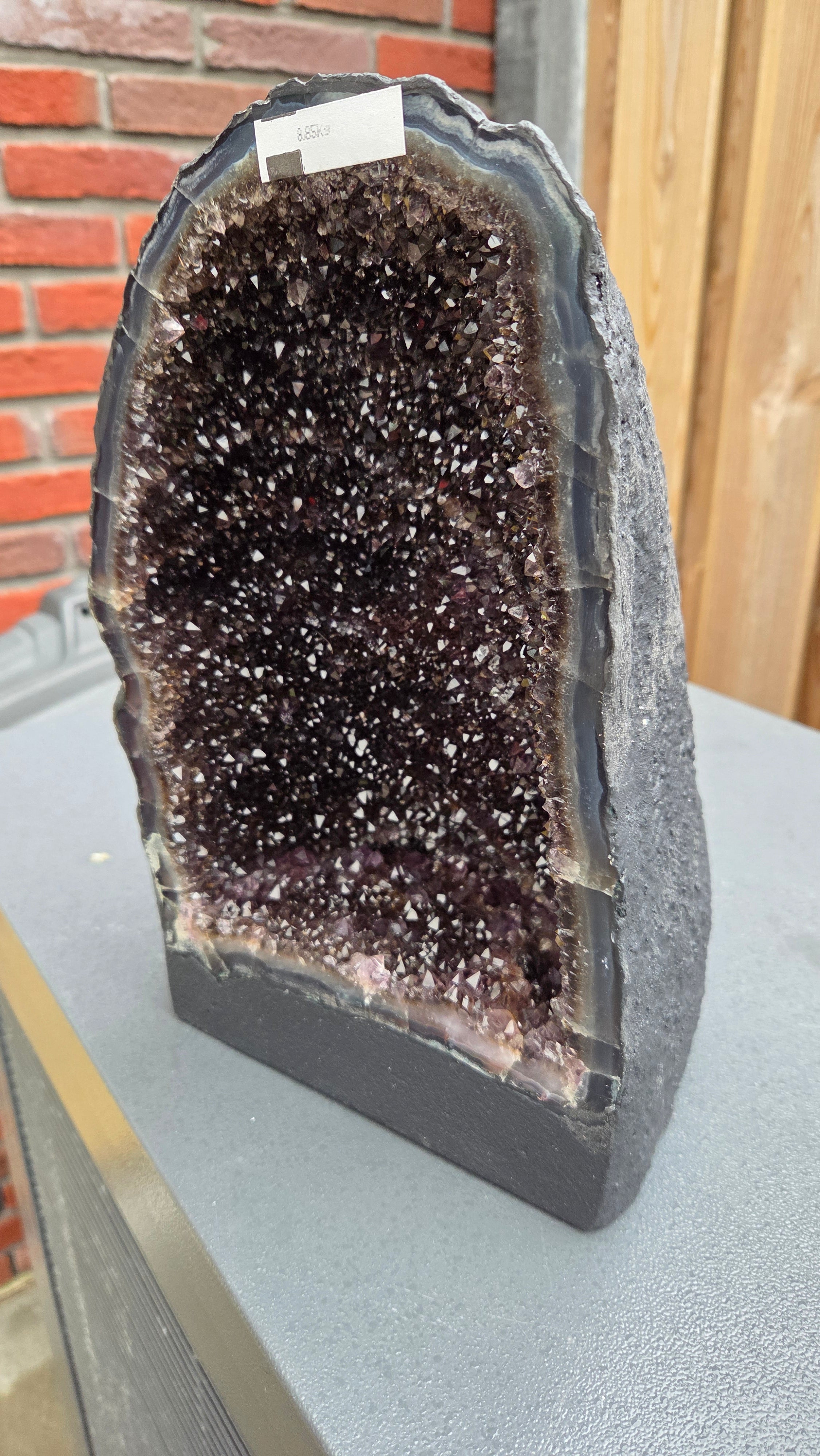 Unieke amethist geode