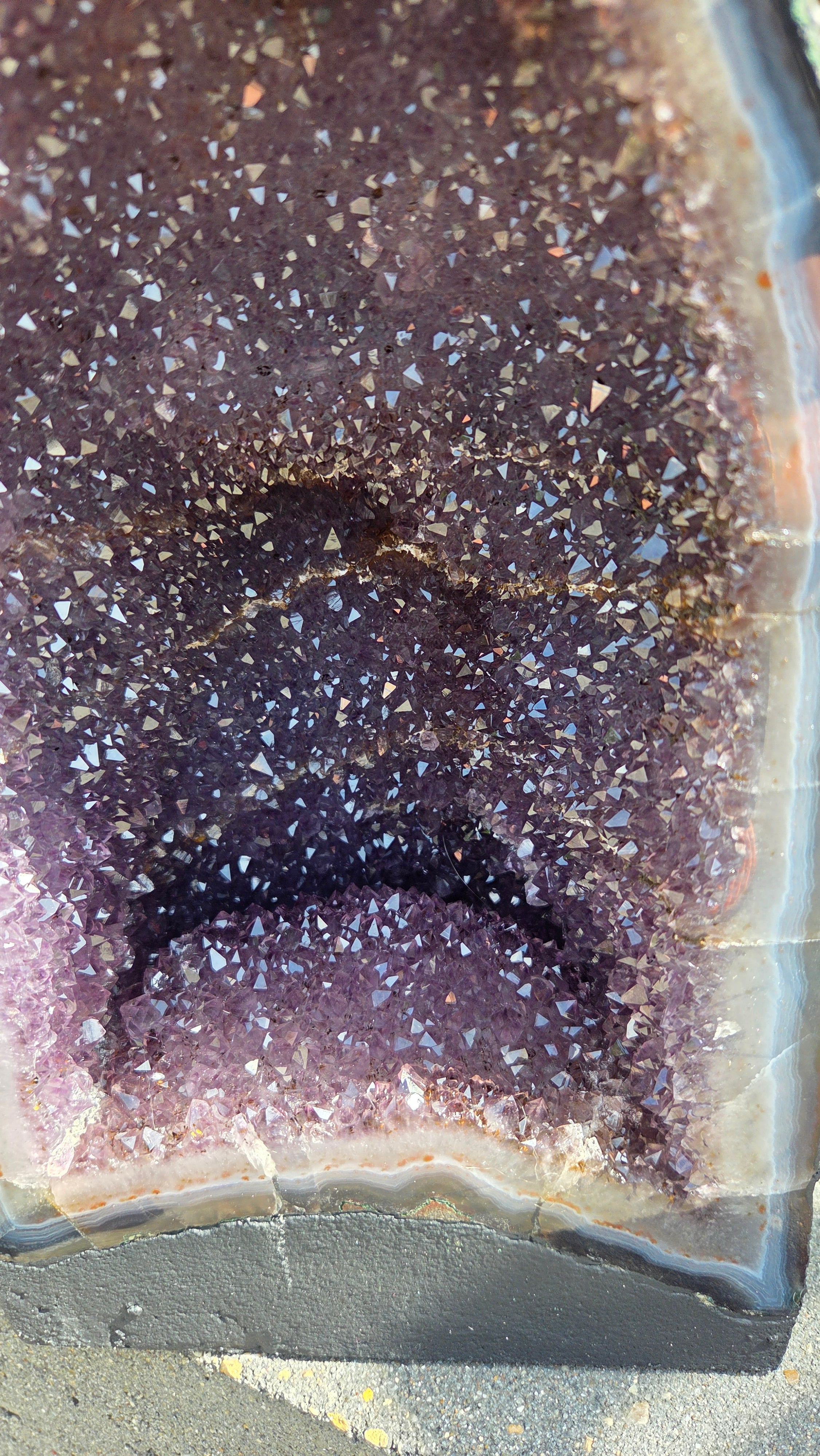 Prachtige amethist geode