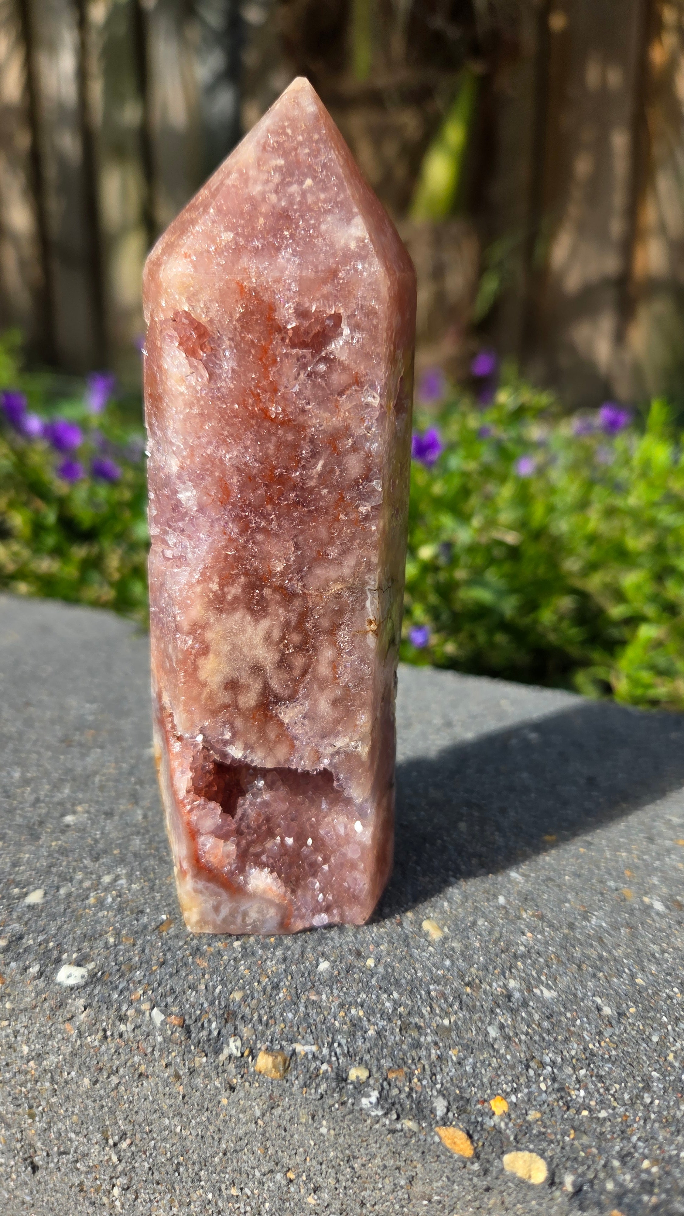 Roze amethist toren