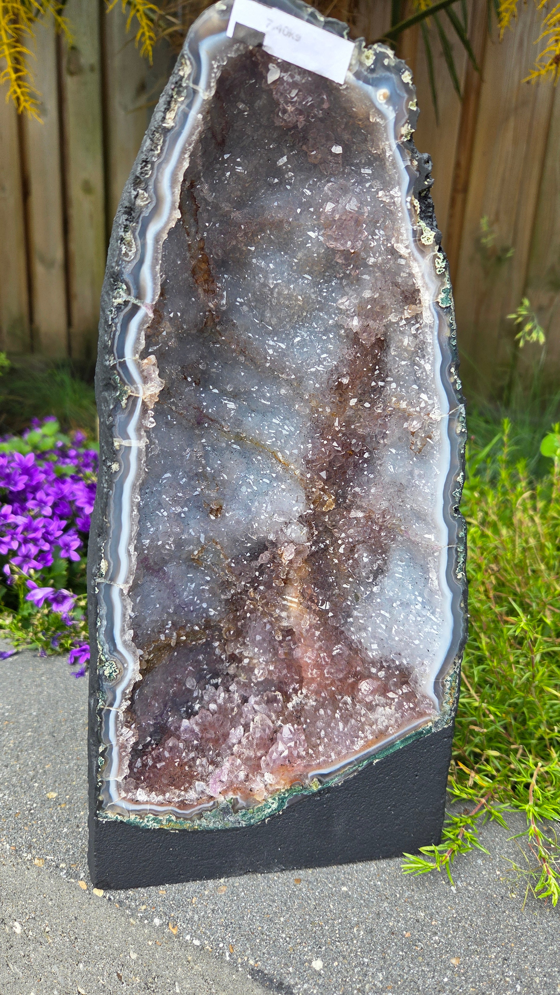 Amethist geode