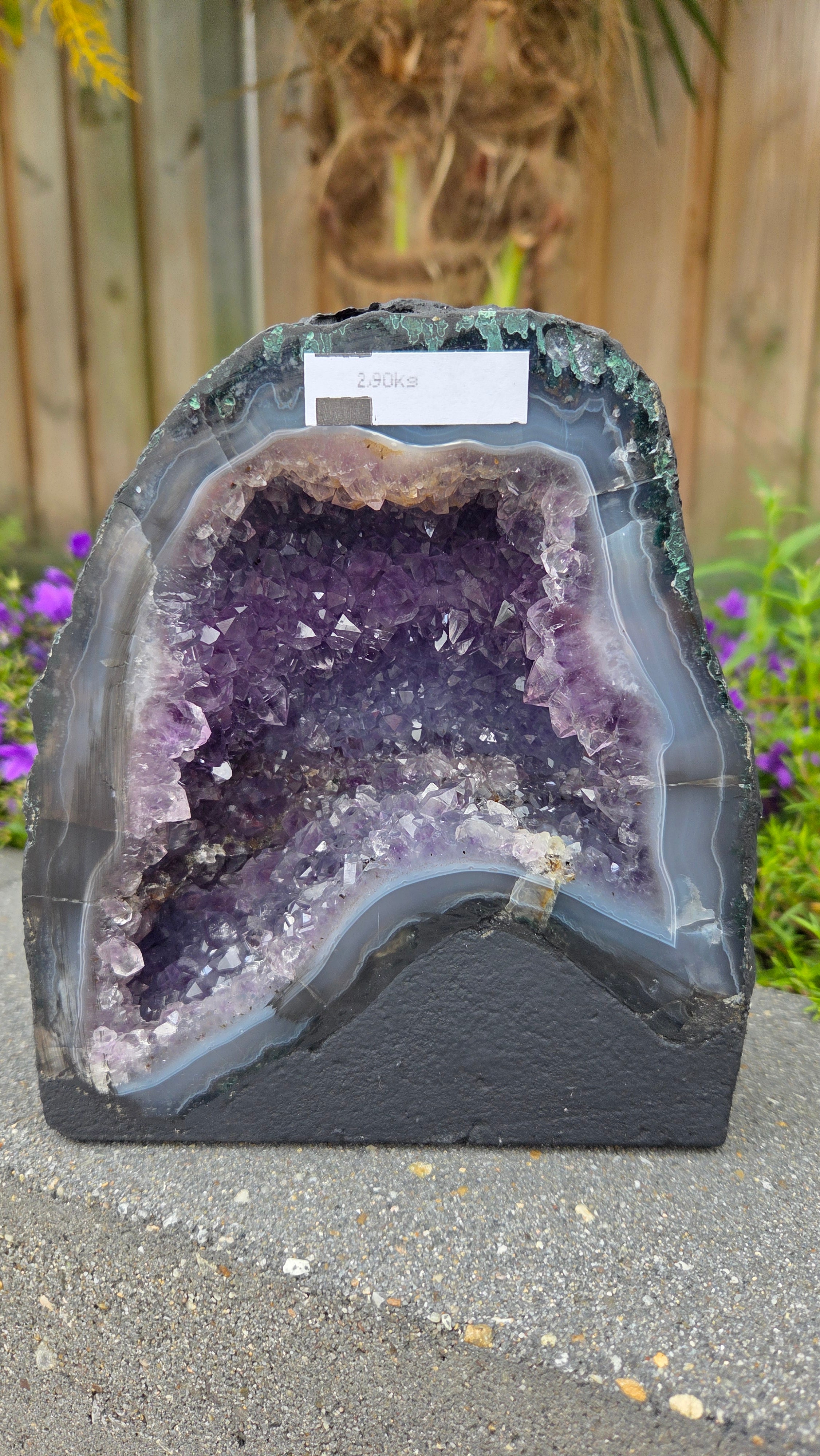 Amethist geode