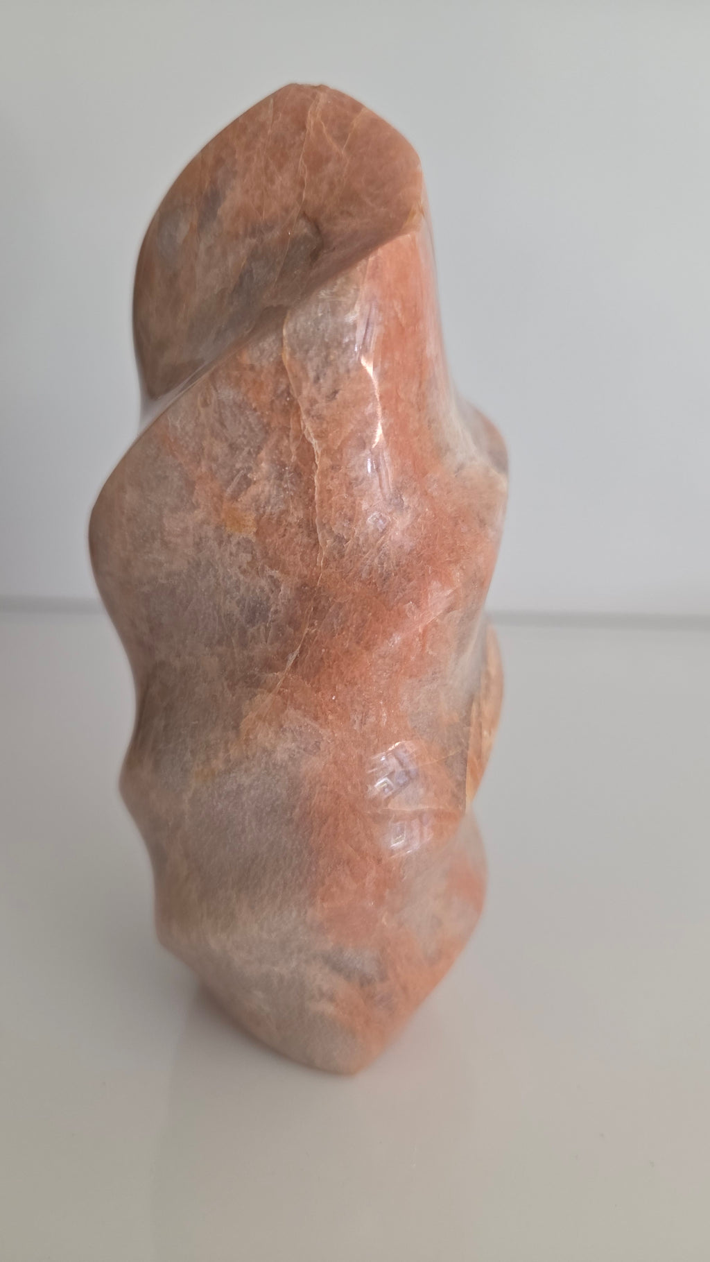 Perzik maansteen vlam
