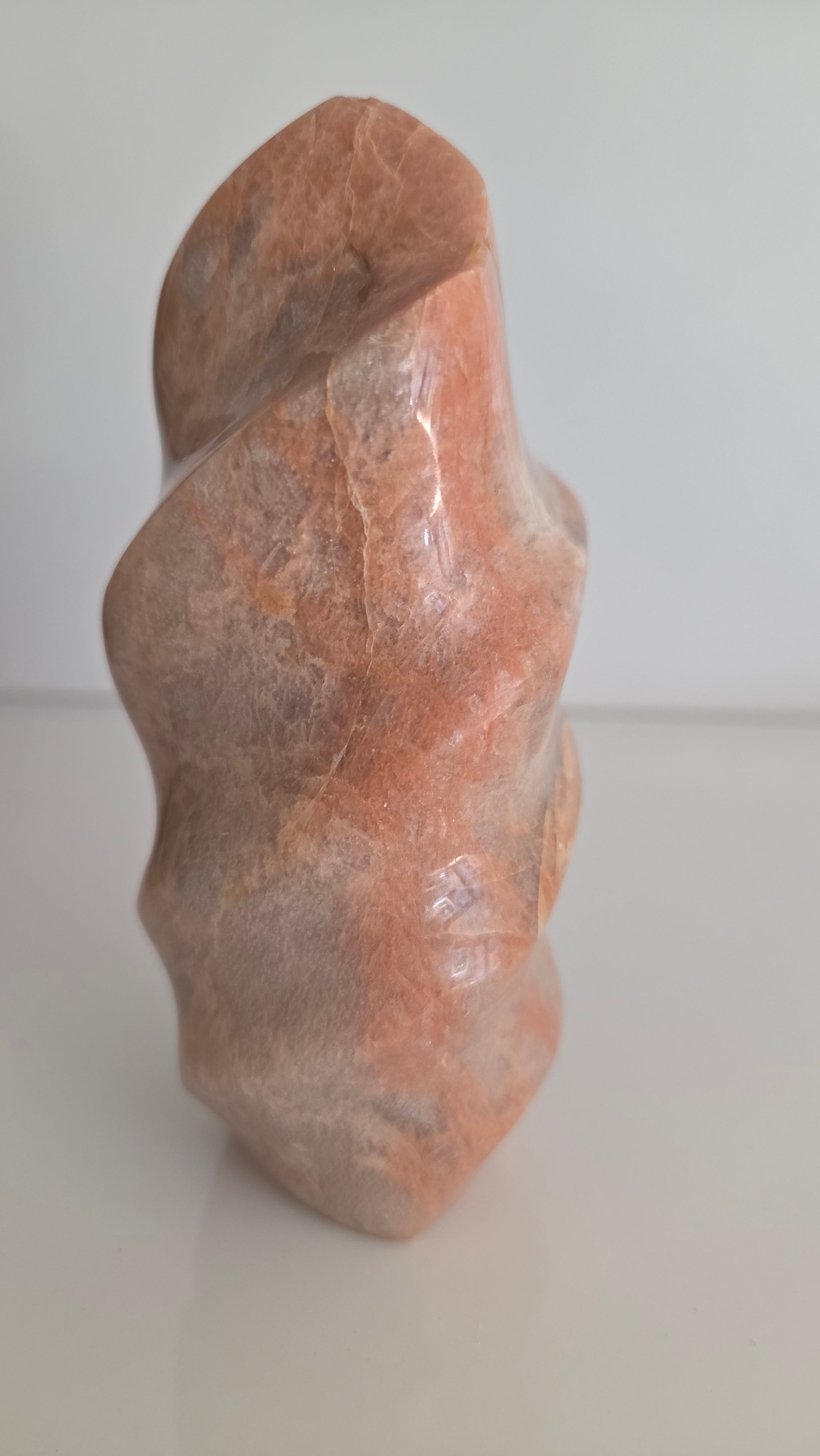 Perzik maansteen vlam