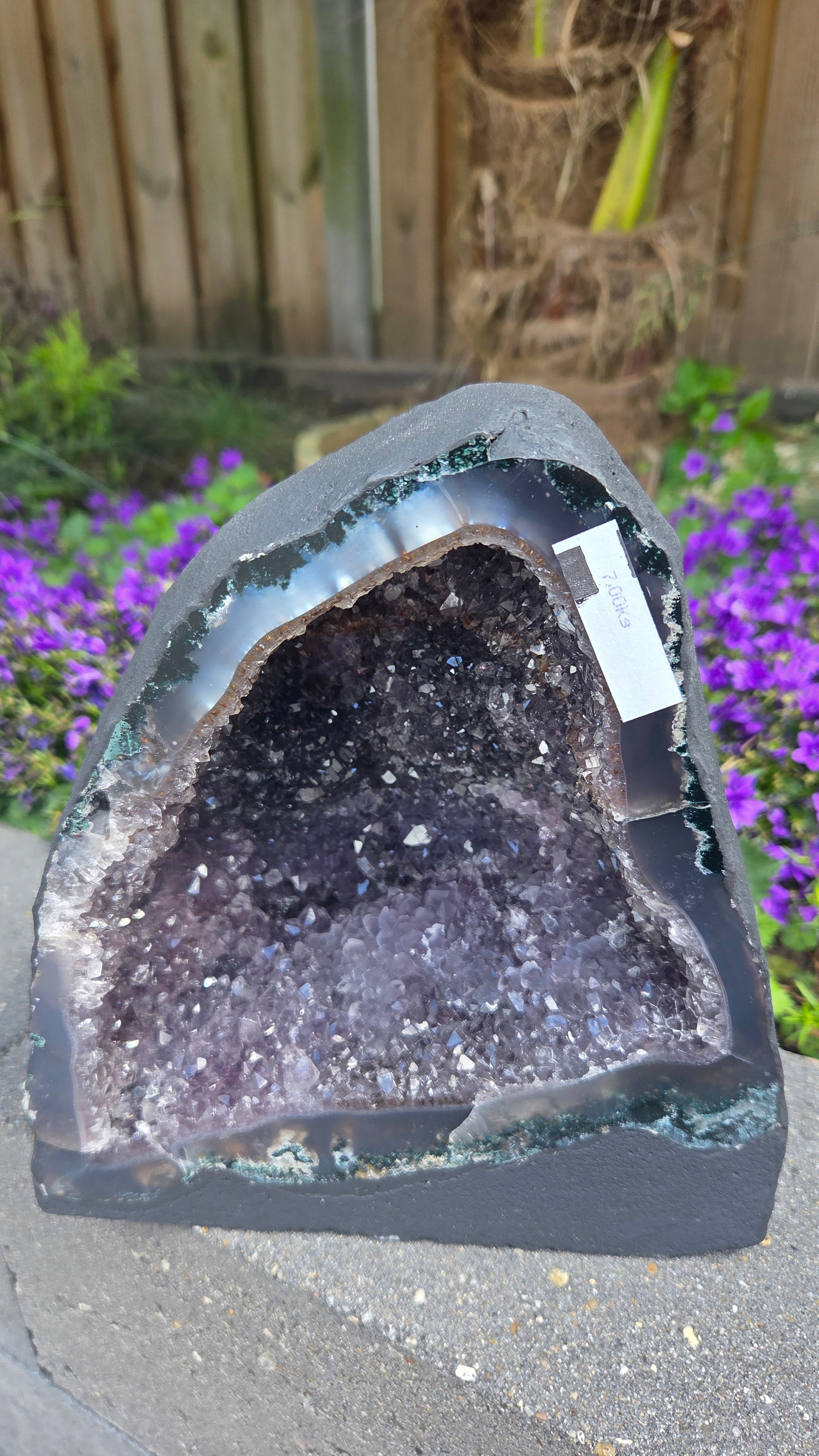 Amethist geode
