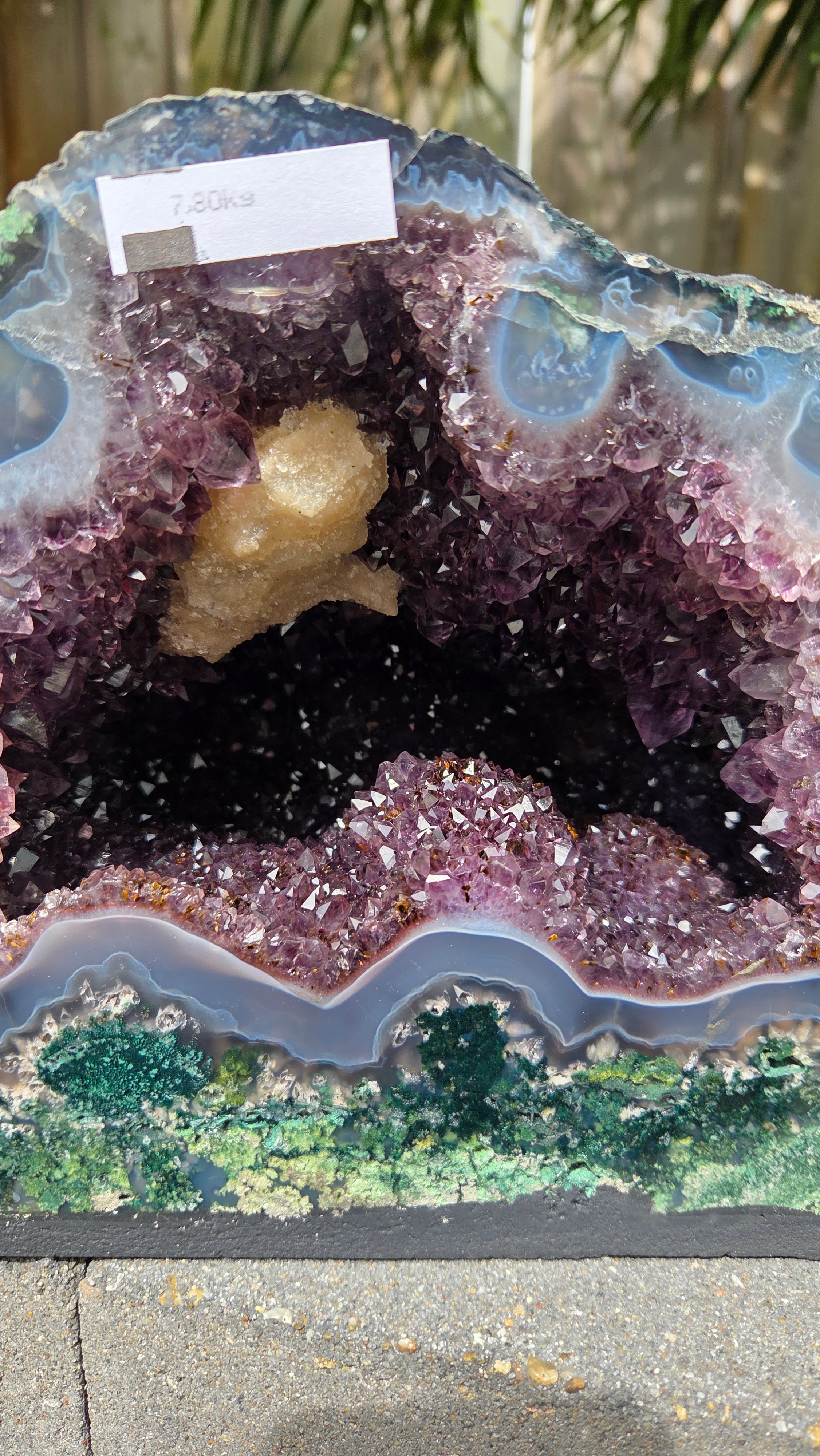 Amethist geode